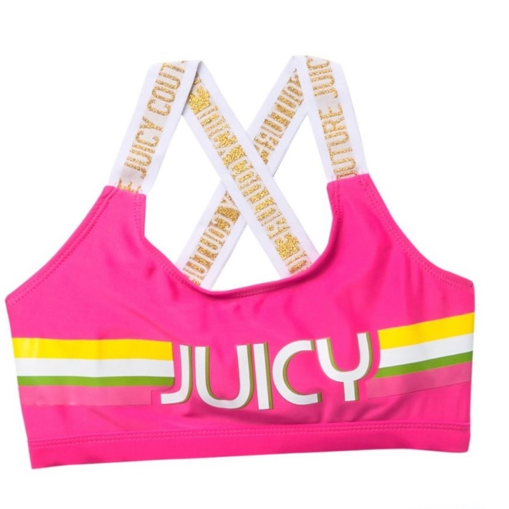 Girls Juicy Couture Bikini Top 7/8